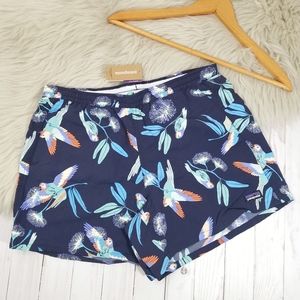 NWT Patagonia Parrots Women's Baggie's Shorts M